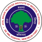 Atal Bihari Vajpayee Institute of Medical Sciences & Dr. Ram Manohar Lohia Hospital logo