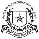 Dyal Singh College logo