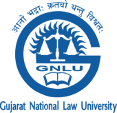 Gujarat National Law University logo