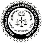 Hidayatullah National Law University (HNLU) logo