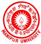 Manipur University logo