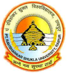 Pt. Ravishankar Shukla University logo