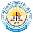 Chaudhary Ranbir Singh University logo