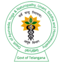 Department AYUSH, Govt of Telangana logo