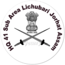 Headquarters 41 Sub Area Lichubari Jorhat Assam logo