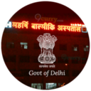 Maharishi Valmiki Hospital, Govt of Delhi logo