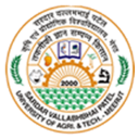 Sardar Vallabhbhai Patel University of Agriculture and Technology logo
