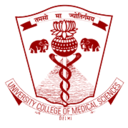 University College of Medical Sciences, Delhi University logo