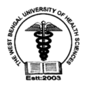 West Bengal University of Health Sciences, Kolkata logo